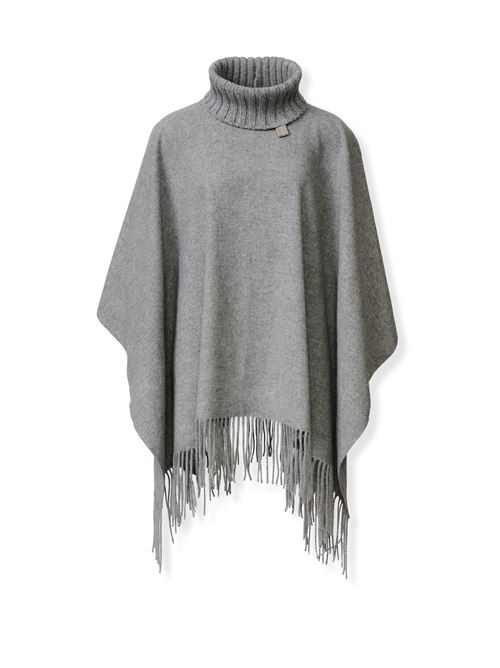 CASHMERE BLEND PONCHO FABIANA FILIPPI | SAD215A8028132 ROCCIA